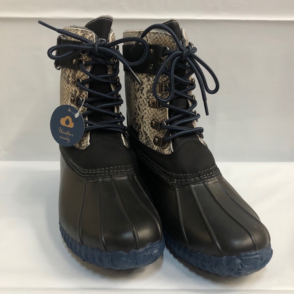 #1 Women’s Jambu Calgary Snakeskin Duck Boot